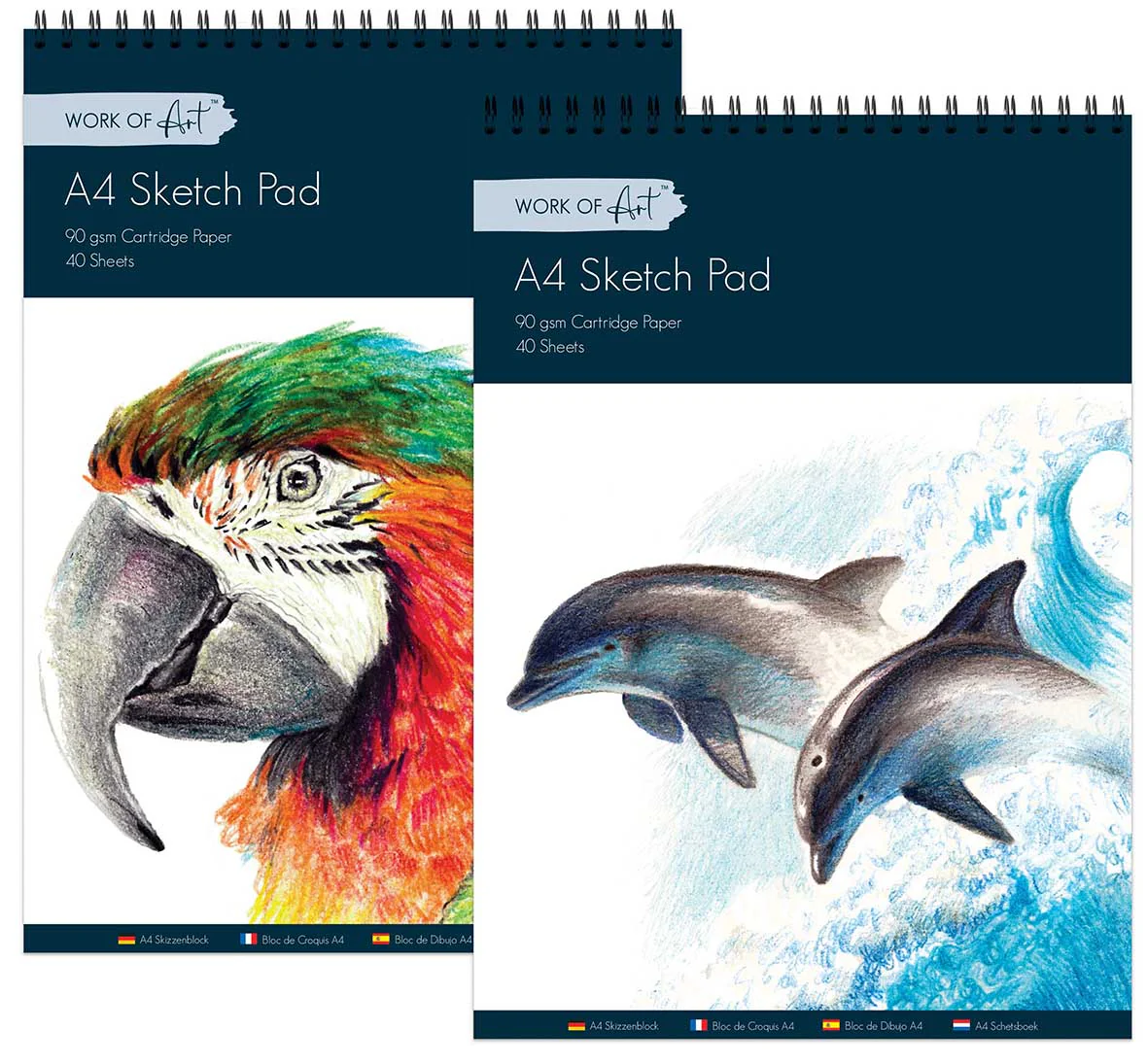 A4 Sketch Pad 40 Sheets