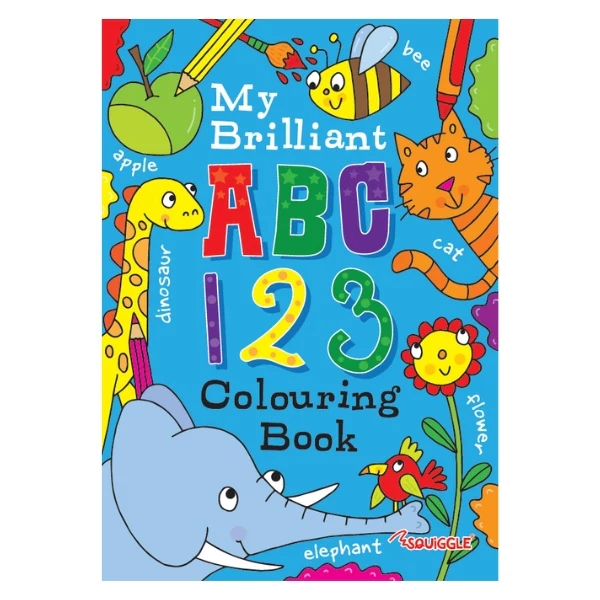 ABC/123 Colouring Book