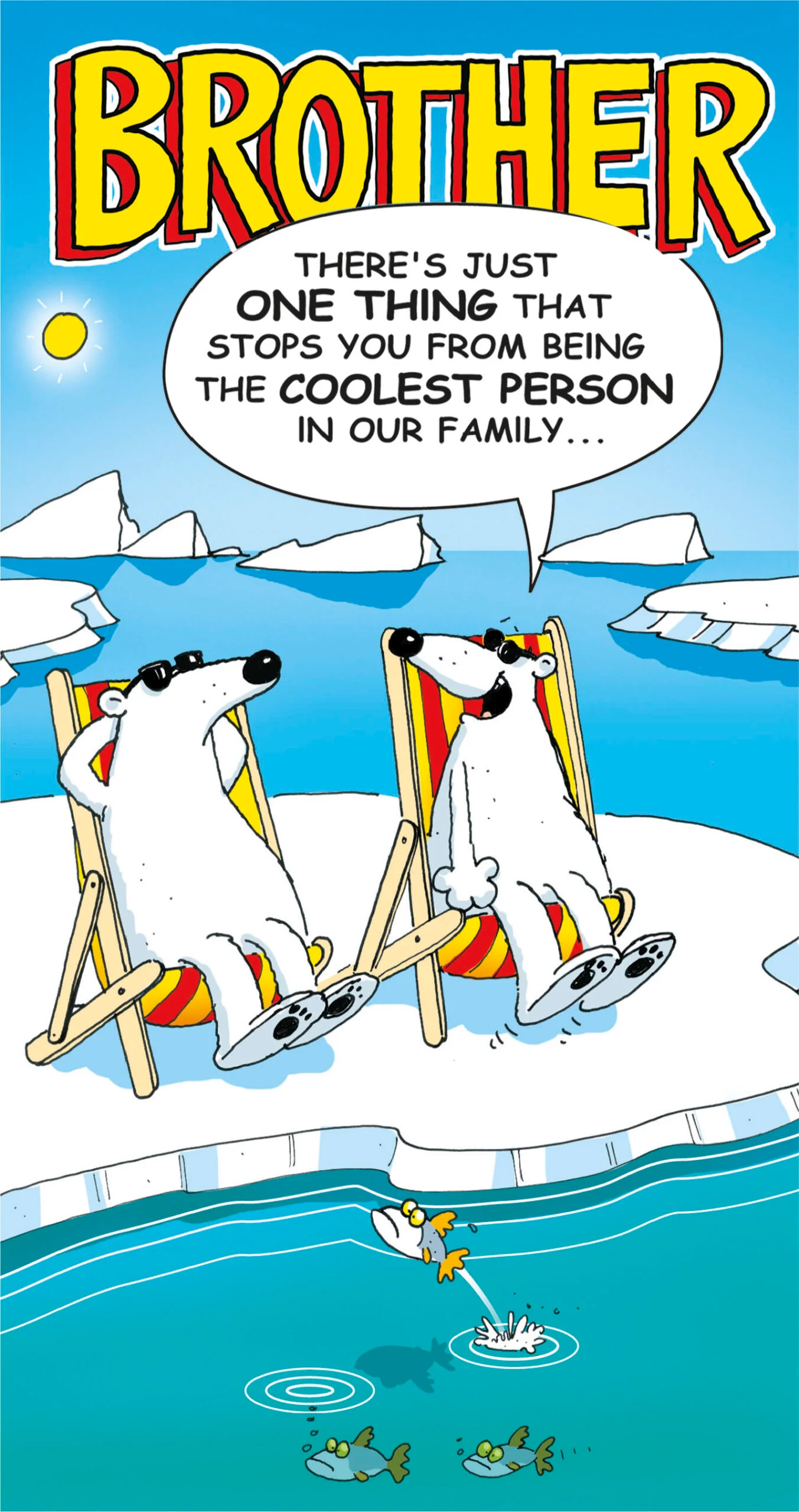 Brother Birthday Polar Bears Humour