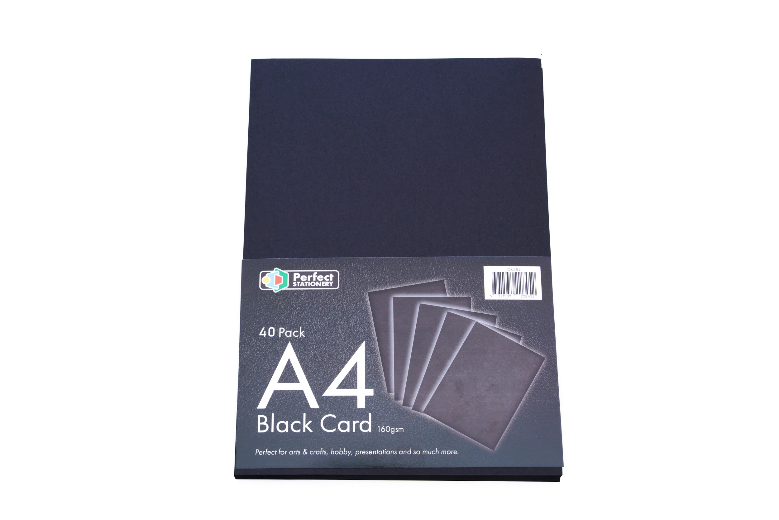 Card A4 Black 160Gsm 40Pk