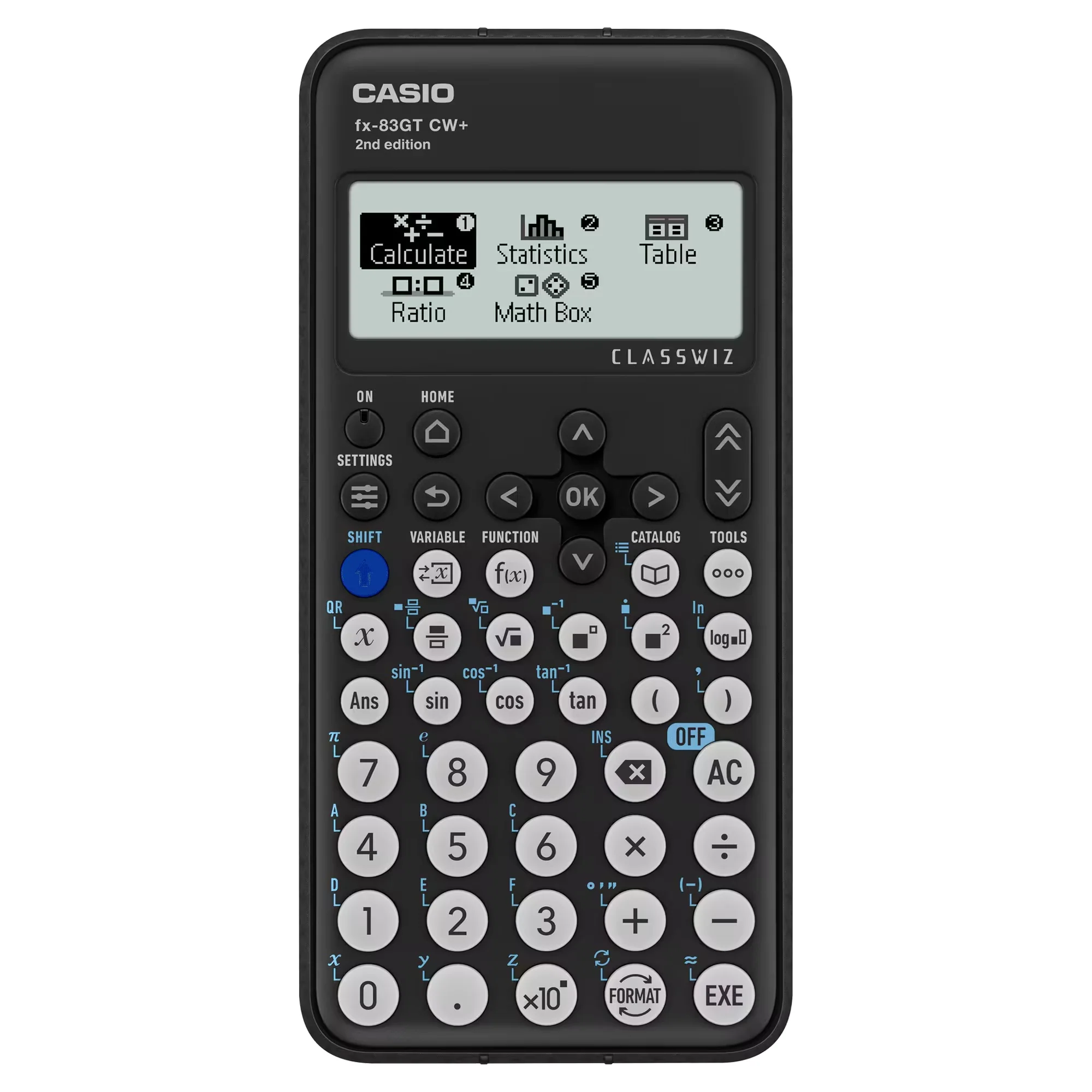 Casio Scientific Calculator fx-83GT CW+ Black