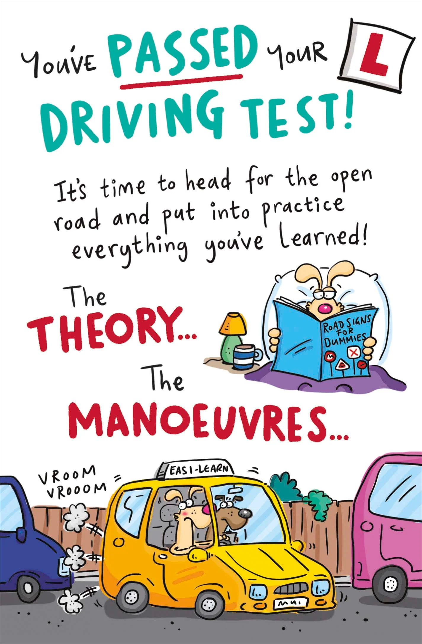 Driving Test Congratulations - Giggles
