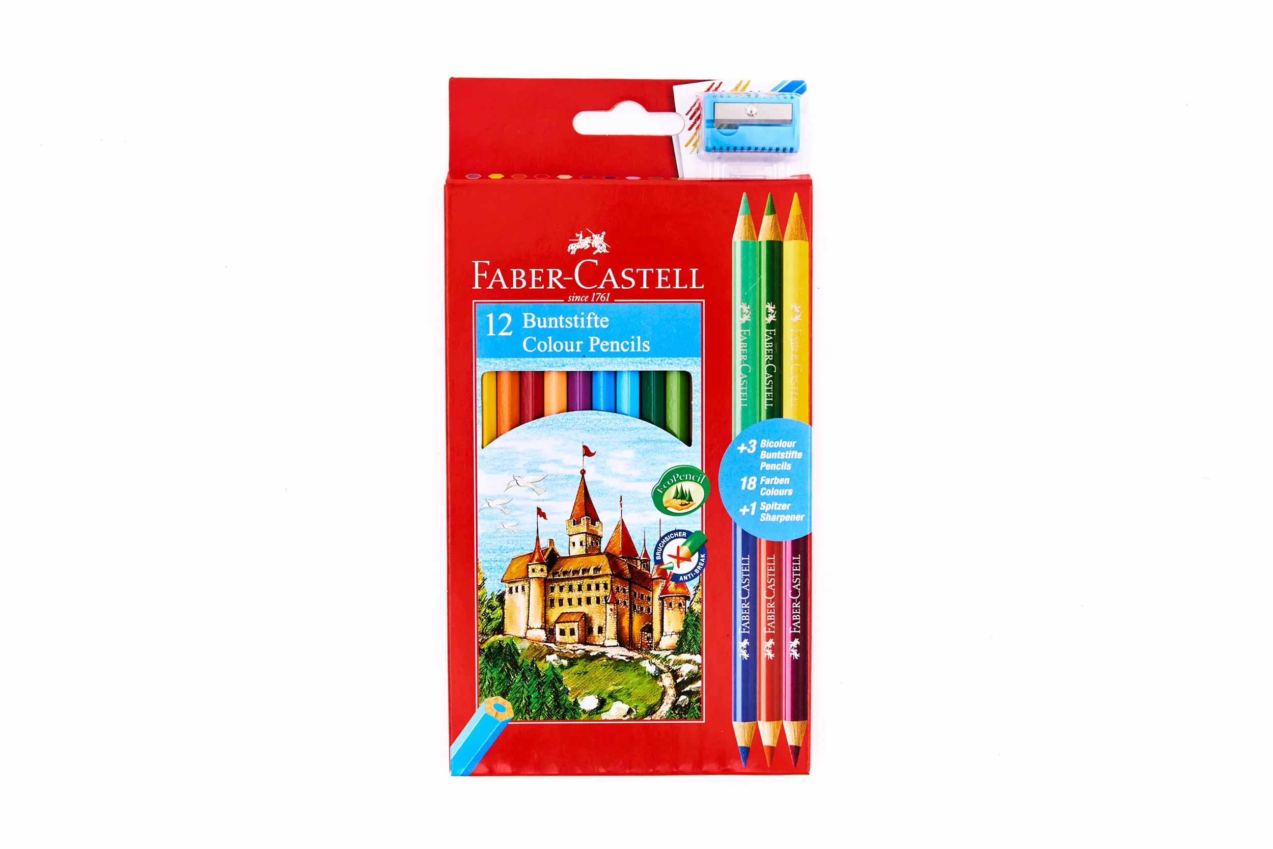 Faber Castell Coluring Pencils 12 Pack + 3 Free