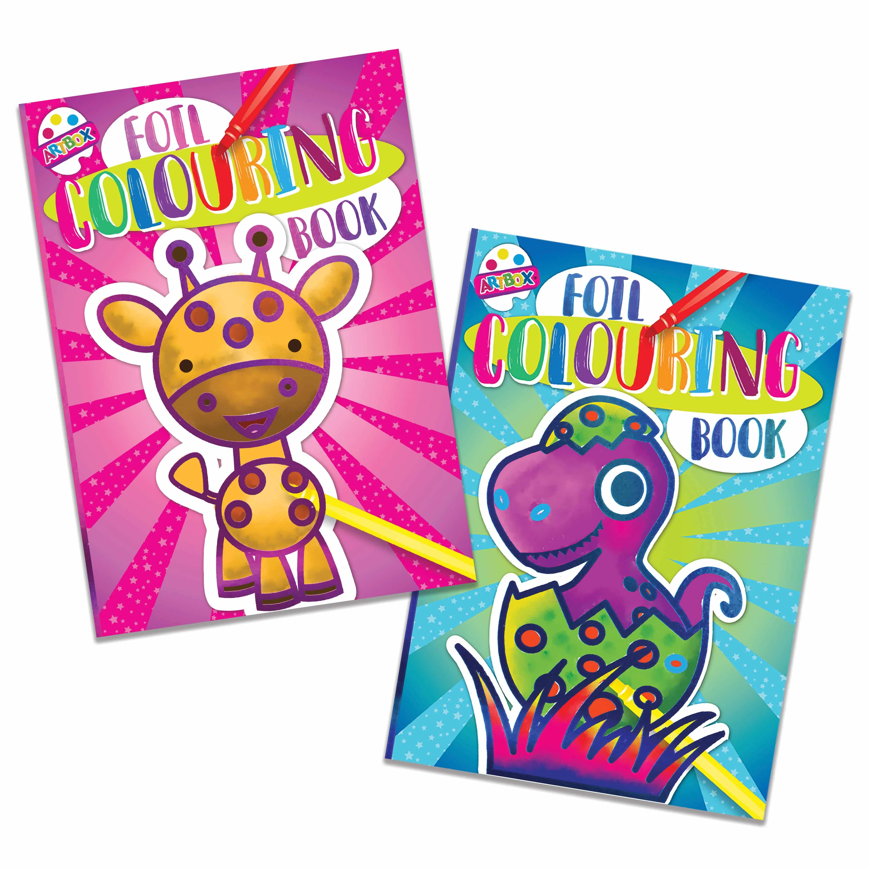 Foil Colouring Book