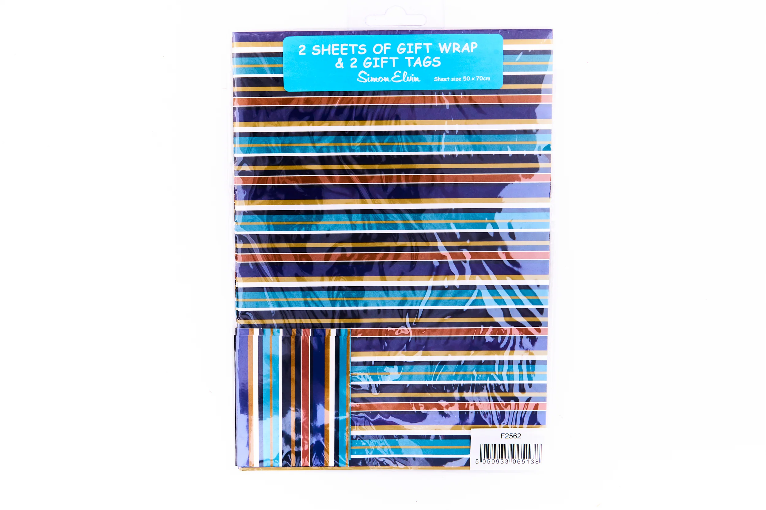 Gift Wrap and Tags: Striped Design