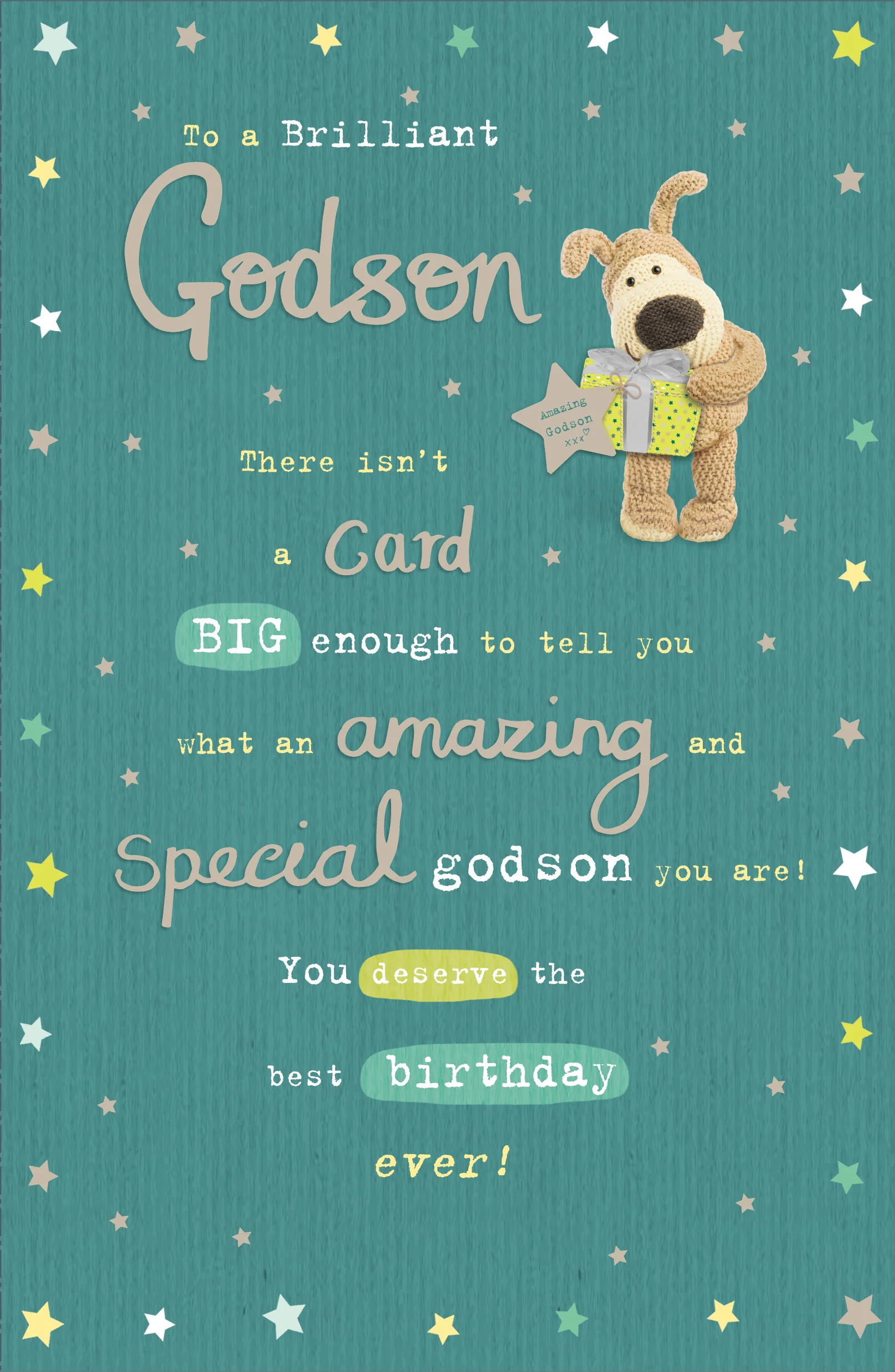 Godson Birthday - Boofle