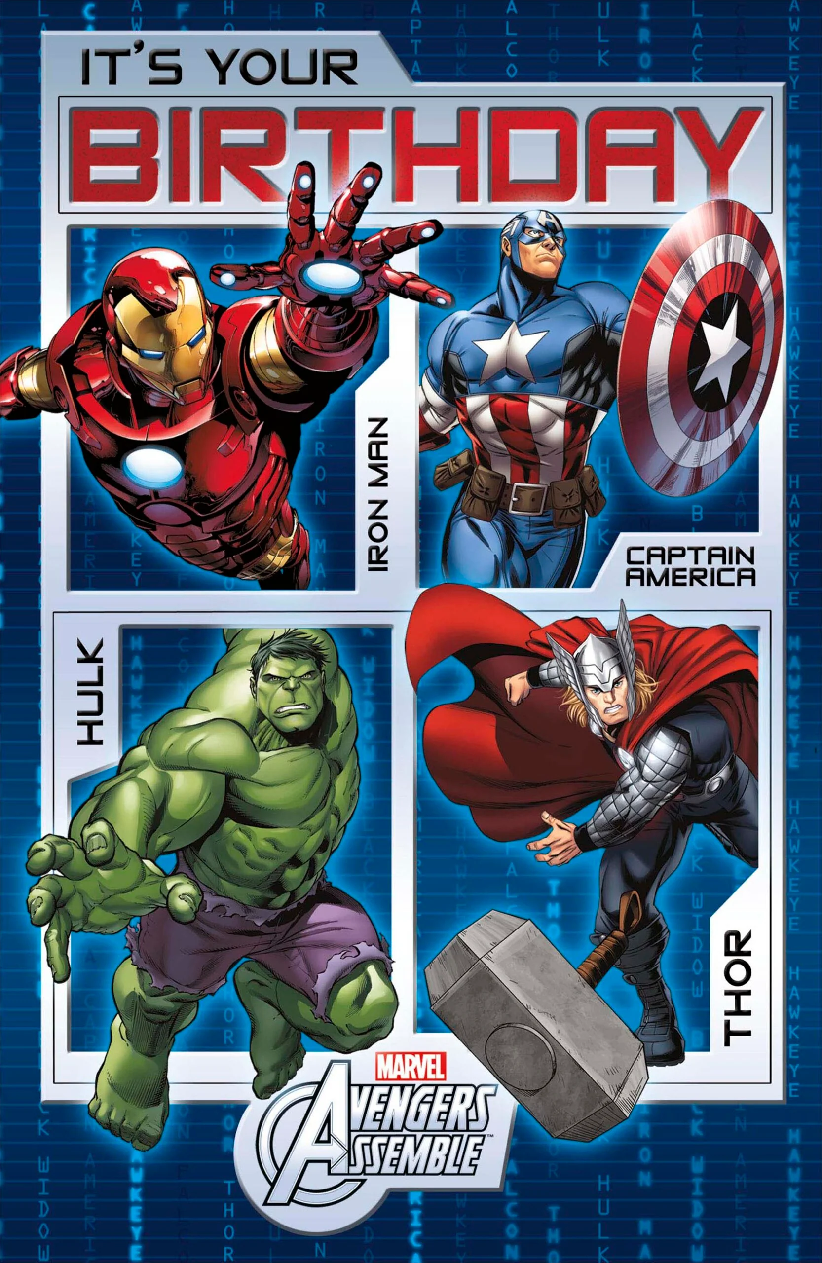 Happy Birthday - Avengers Assemble