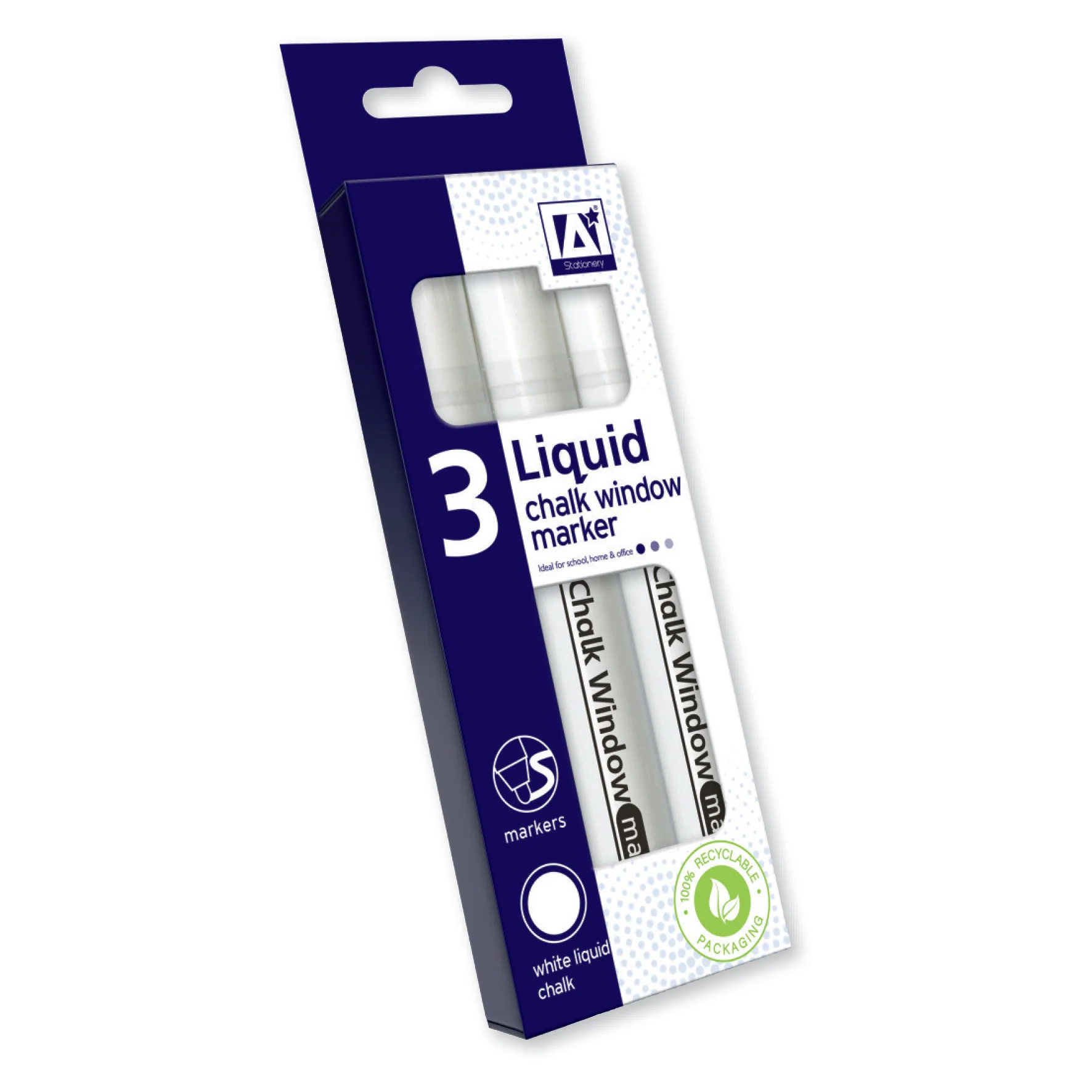 Liquid Chalk Window Markers 3 Pack