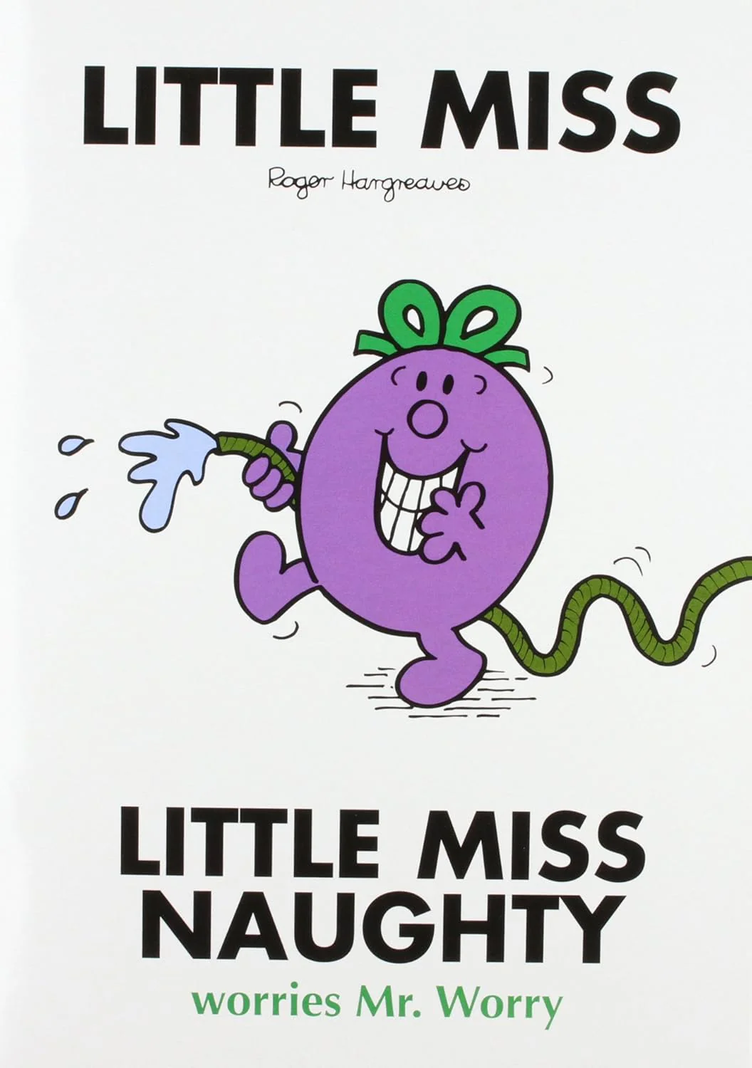 Little Miss :Naughty Worries Mr Worry (Lge Format)