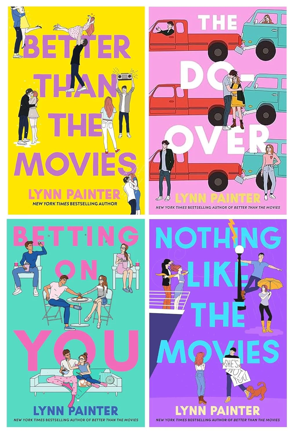 Lynn Painter: The Rom-Com Collection | Better Than the Movies, Betting on You, The Do-Over, Nothing Like the Movies - Image 2