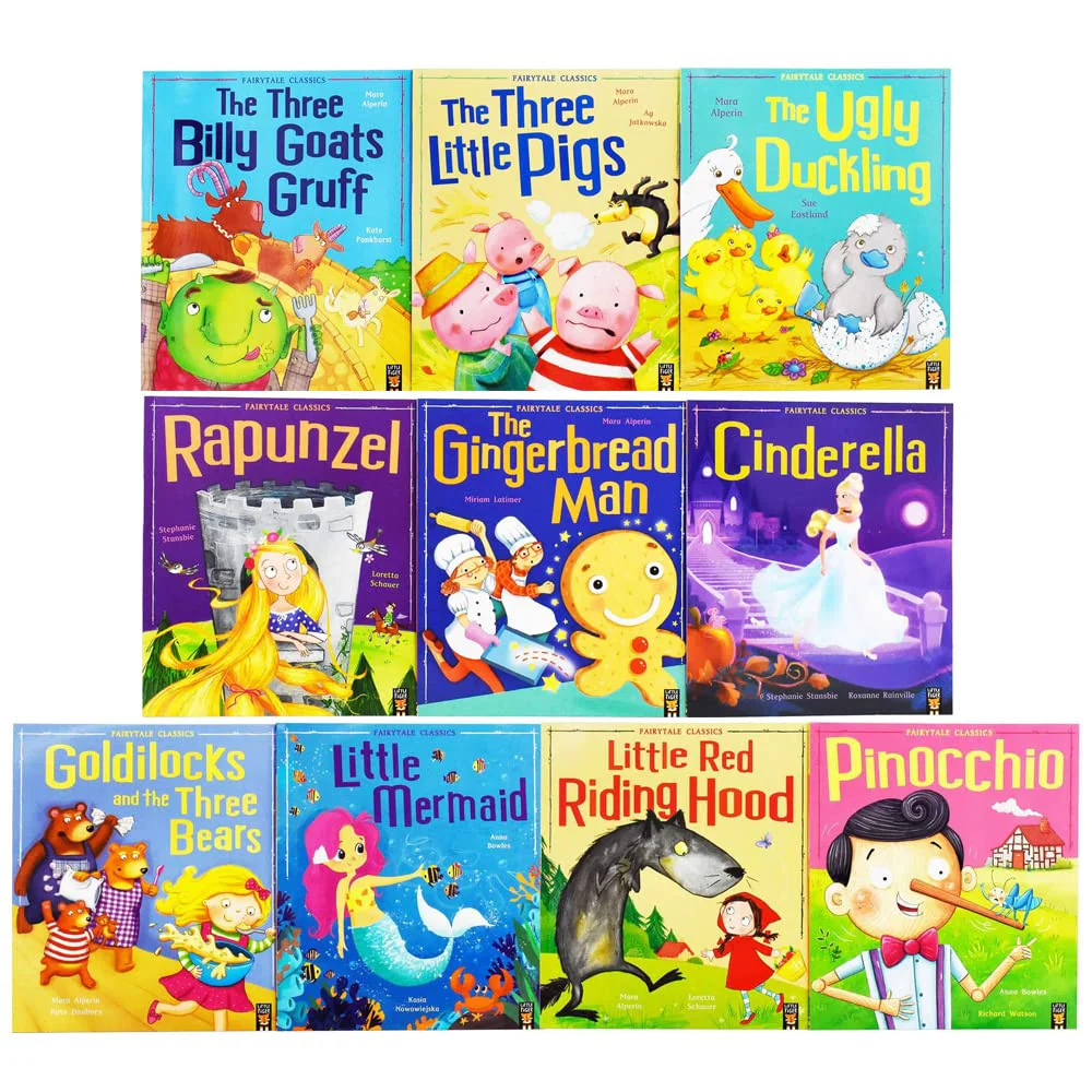 My First Fairy Tales Classics 10 Books Collection Set