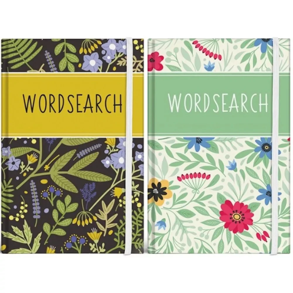 A6 Premium Wordsearch Book with Elastic Hold
