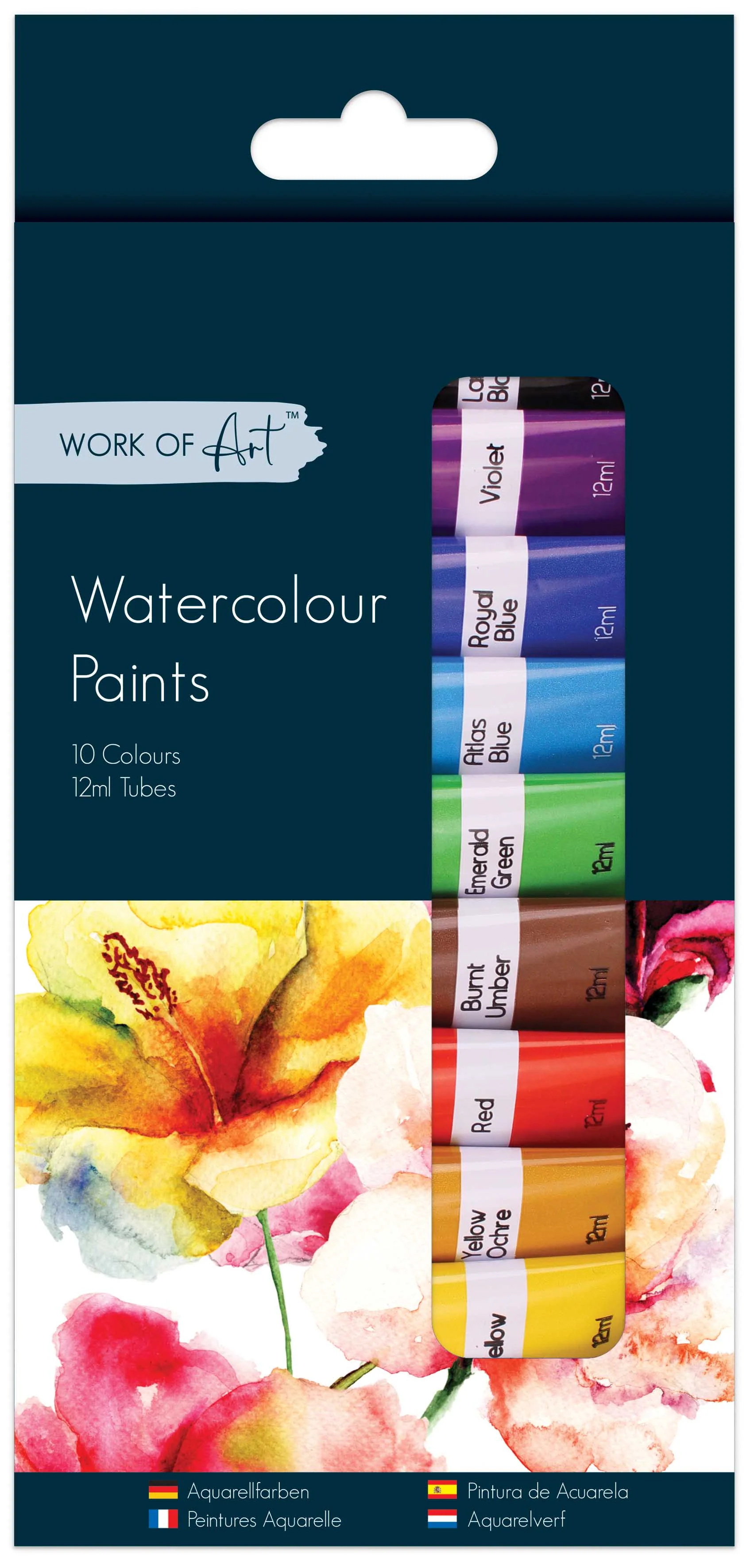 Paints Water 10 X 12 Ml Tubes