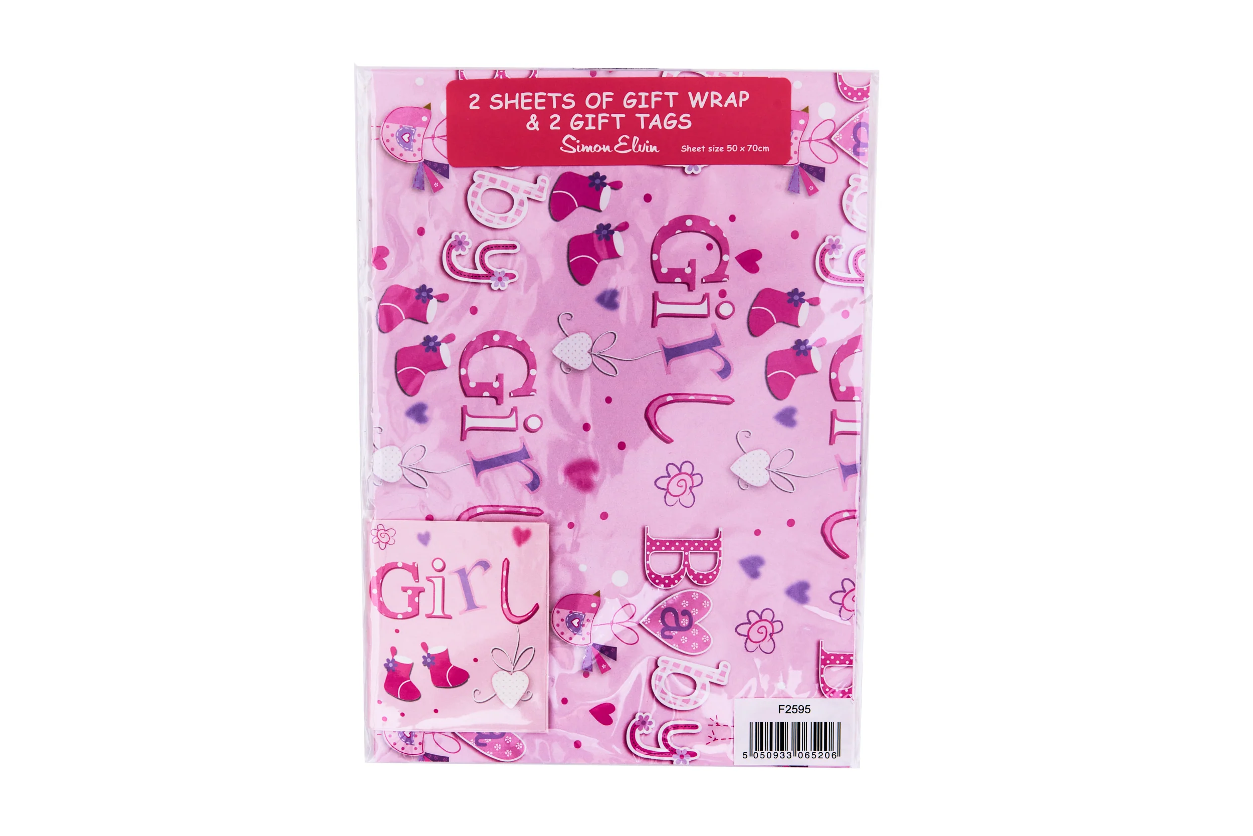 Gift Wrap and Tags: Baby Girl