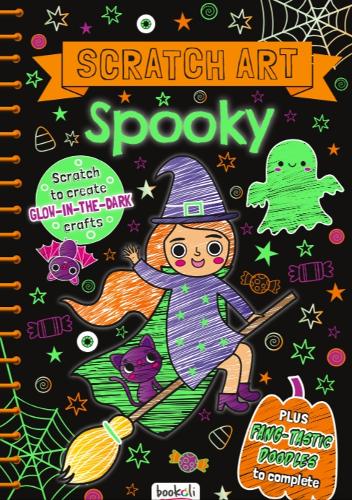 Scratch Art Spooky