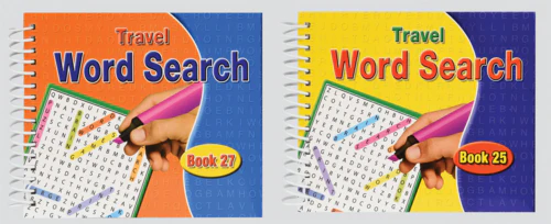 Spiral Word Search Travel Size