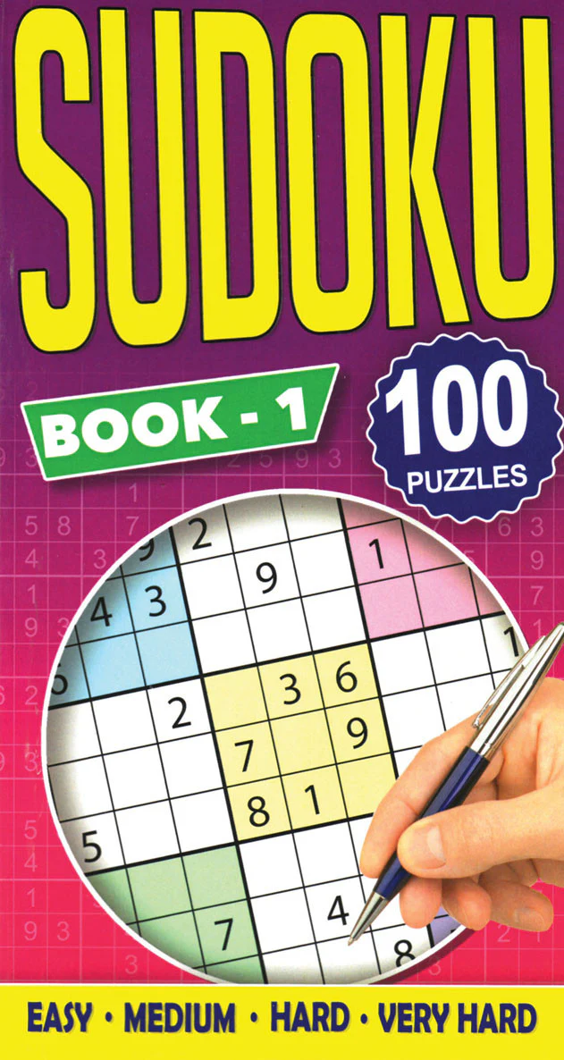 Sudoku Puzzle Book (120 X 225mm)
