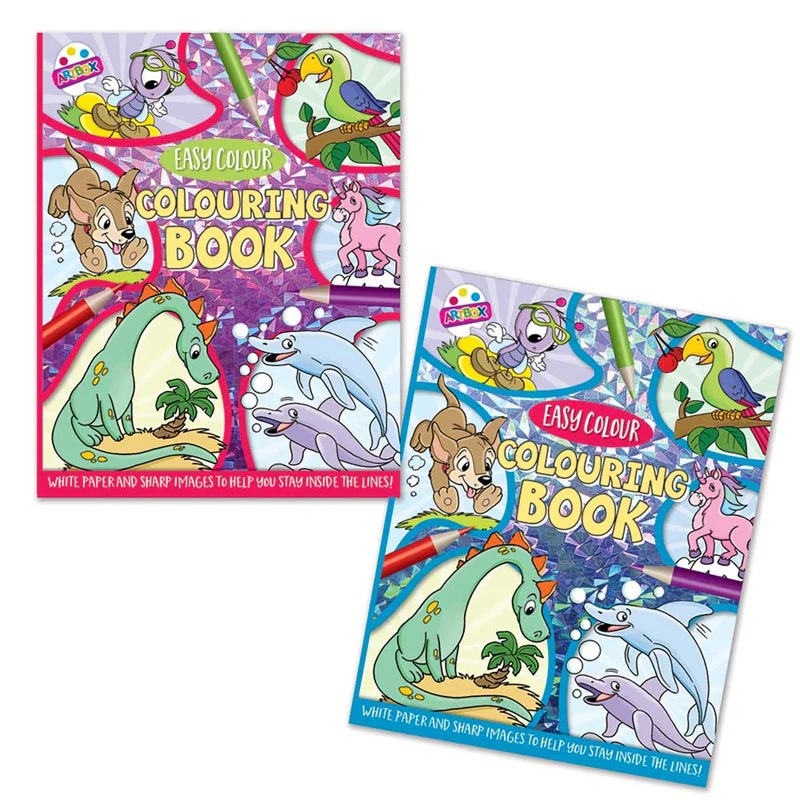 Easy Colour Superior Colouring Book 96 Pages - Image 2
