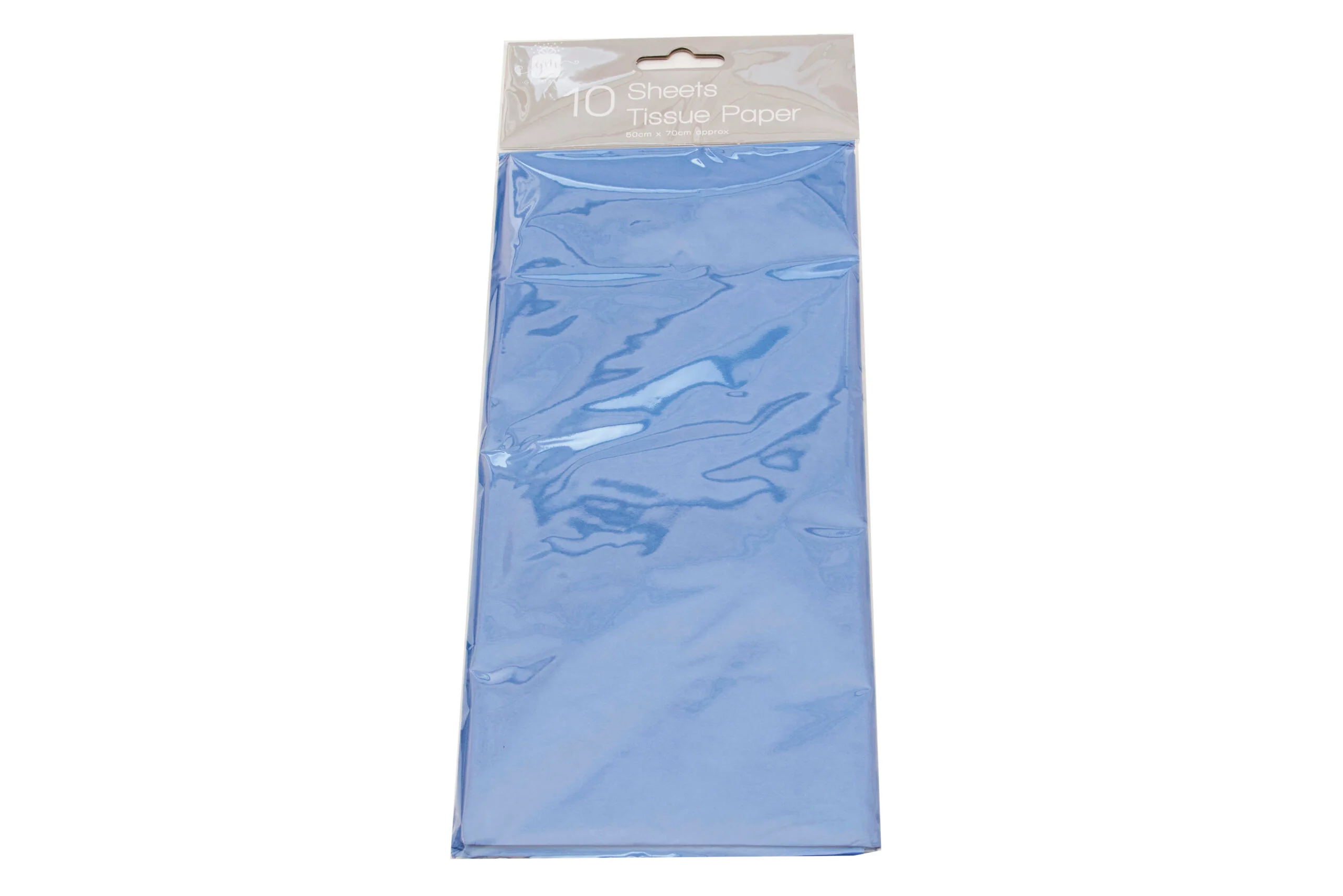 TISSUE PAPER D/BLUE 10PK  [24]