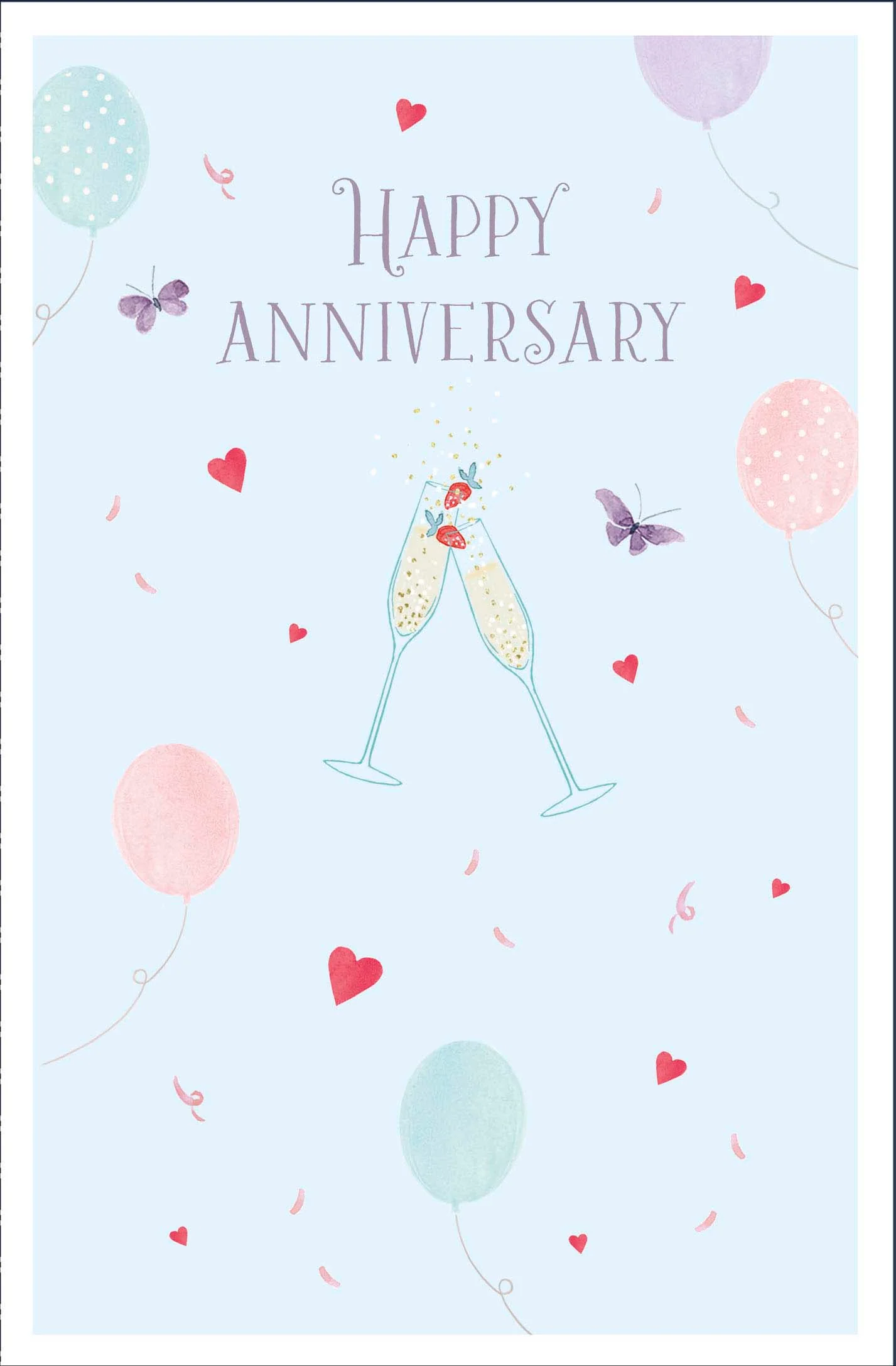 Wedding Anniversary - Champagne