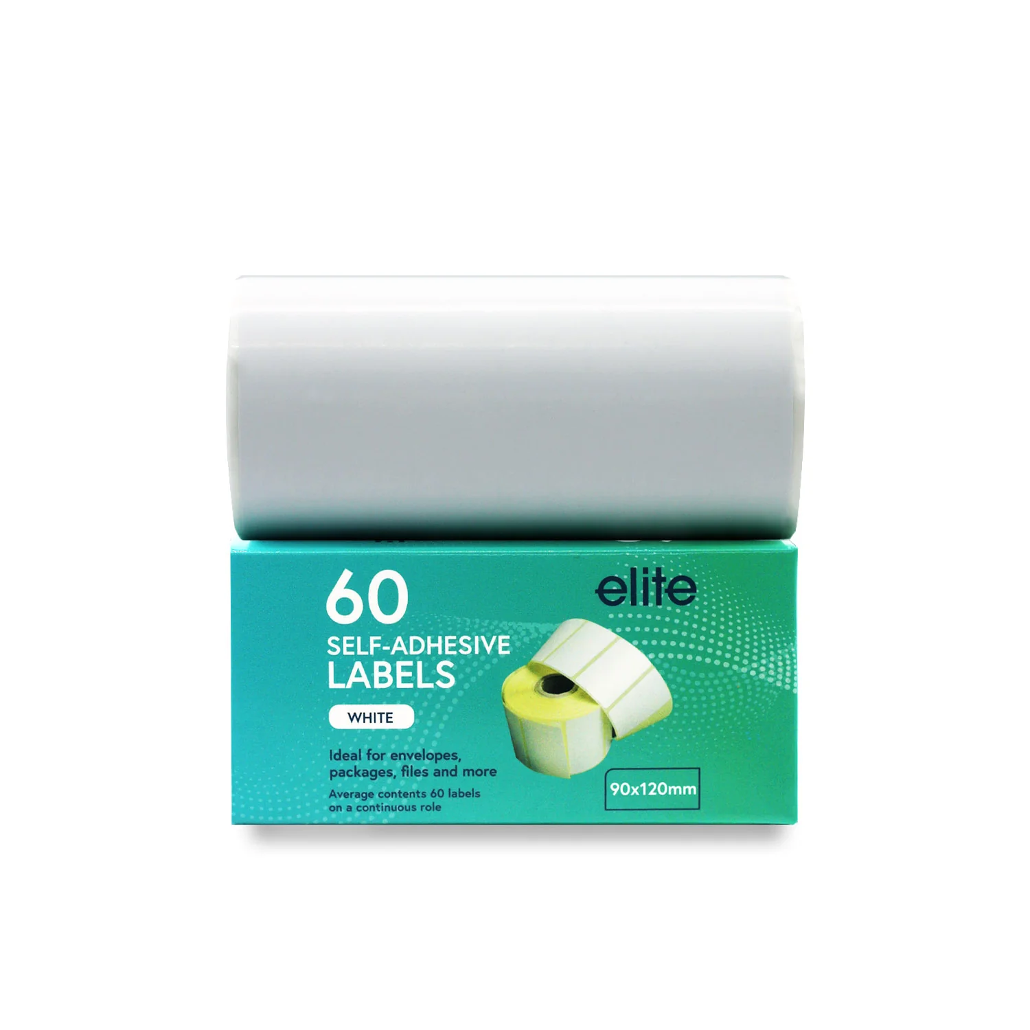 XL Self-Adhesive Sticky Label Roll 60pcs
